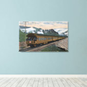 シカゴ、ミルウォーキー、セントポール キャンバスプリント (インサイチュ (ウッドフロア))