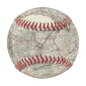 シカゴ・ミルウォーキー・セント・ポール・リーとつながり 野球ボール (裏面)