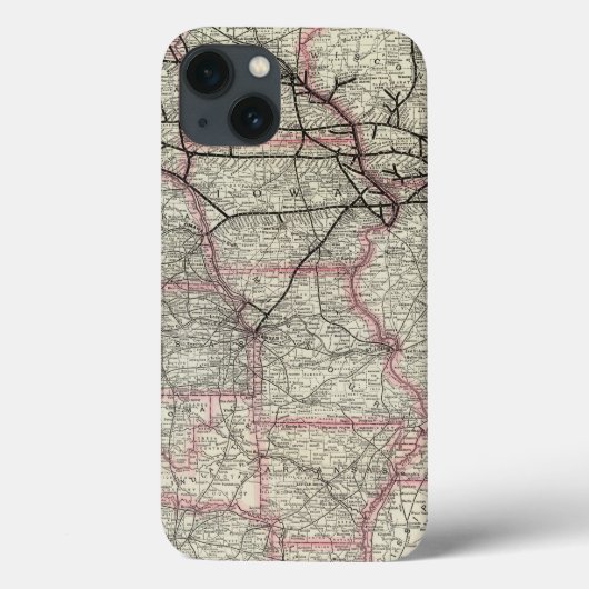 シカゴ・ミルウォーキー・セント・ポール・リーとつながり Case-Mate iPhoneケース (裏面)