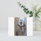 シカゴ・ミロ彫刻 ポストカード (スタンド正面)