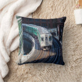 シカゴ・モーニング・トレイン クッション (ブランケット)