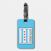 シカゴ ラゲッジタグ (裏面縦)
