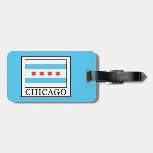 シカゴ ラゲッジタグ (裏面横)