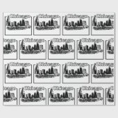 シカゴ ラッピングペーパー (フラット)