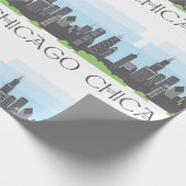 シカゴ ラッピングペーパー (角)