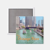 シカゴ・リバー・アットザグッズ・マート マグネット (正面/裏面)