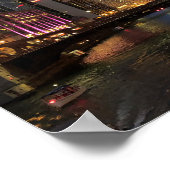 シカゴ・リバー・アット・ナイト ポスター (角)