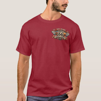 シカゴ ルート66 ウィンディーシティ 100周年 ヴィンテージTシャツ Tシャツ
