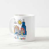 シカゴ・ルール コーヒーマグカップ (正面左)