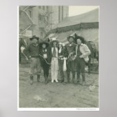 シカゴ・ロデオ、1929年。 ポスター (正面)