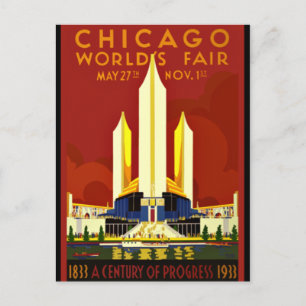 シカゴ・ワールド・フェア1933年 ポストカード