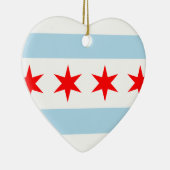 シカゴ、米国 セラミックオーナメント (右)