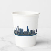 シカゴ 紙コップ (裏面)