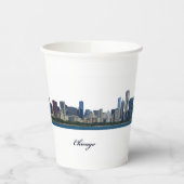 シカゴ 紙コップ (左)