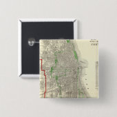 シカゴ 缶バッジ (正面&裏面)