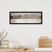 シカゴ、IL火災写真1871 ポスター (キッチン)