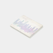 シカゴ、IL |の水彩画都市スカイライン ポストイット (アングル)