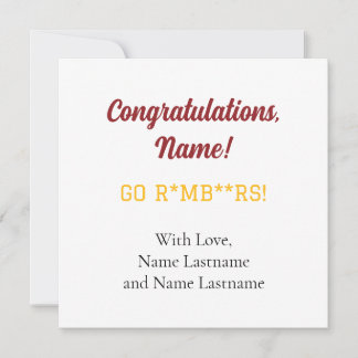 シカゴ、IL（カトリック）ギフトパーソナライズされたカード カード