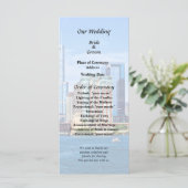 シカゴ IL - ミシガン湖からの眺め プログラム (スタンド正面)