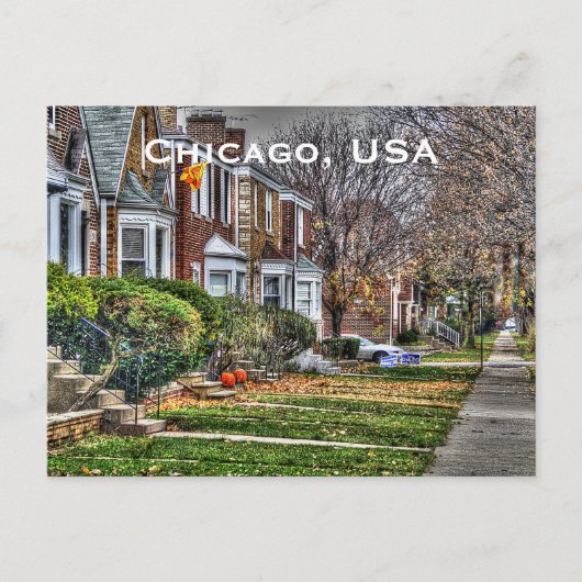 シカゴ、USAヴィンテージ旅行観光追加 ポストカード (正面)