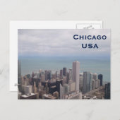 シカゴ、USAヴィンテージ旅行観光追加 ポストカード (正面/裏面)