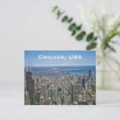 シカゴ、USAヴィンテージ旅行観光追加 ポストカード (スタンド正面)