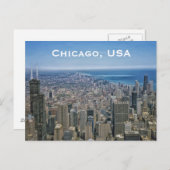 シカゴ、USAヴィンテージ旅行観光追加 ポストカード (正面/裏面)