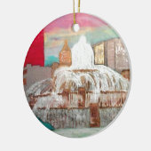 シカゴBuckinghamの噴水 セラミックオーナメント (左)