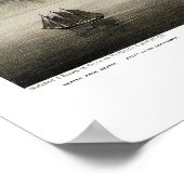 シカゴILパノラママップ – 1874 ポスター (角)