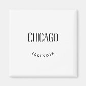 シカゴIL マグネット (正面)