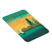 シカゴIL – レイク楽しむフロント マグネット (右側)