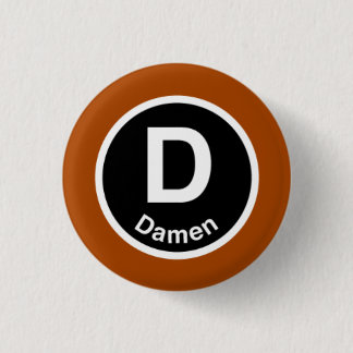シカゴL Damenブラウンライン 缶バッジ