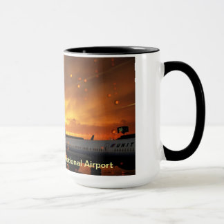 シカゴO'Hareの国際空港のマグ マグカップ