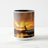 シカゴO'Hareの国際空港のマグ マグカップ (中央)