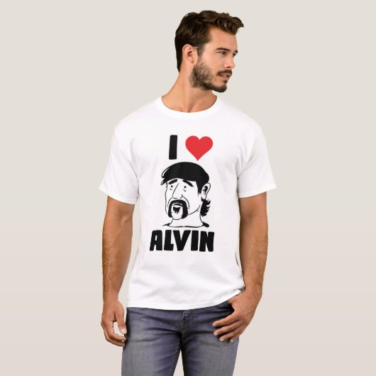 シカゴPDのファンの皆さんにAlvinのTシャツが大好き Tシャツ (正面フル)