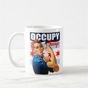 シカゴRosieをリベッターのコーヒー・マグ占めて下さい コーヒーマグカップ