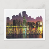 シカゴSKYLINE4 ポストカード (正面)