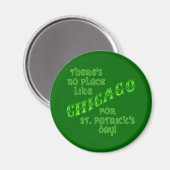 シカゴSt patricks day マグネット (正面/裏面)