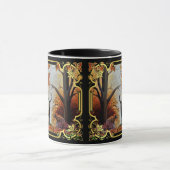 シカジカとアシカ秋林 マグカップ (中央)