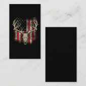 シカスカルハンターアメリカンフラグディア狩りUSA 名刺 (正面/裏面)