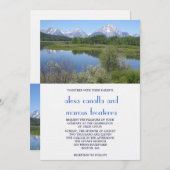 シカスタムーン結婚式招待状 招待状 (正面/裏面)