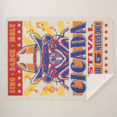 シカダカントリーミュージックフェスティバル シェルパブランケット (正面(横))