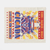 シカダカントリーミュージックフェスティバル フリースブランケット (正面(横))