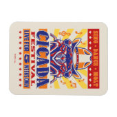 シカダカントリーミュージックフェスティバル マグネット (横)