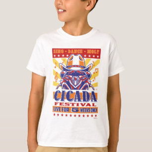シカダカントリーミュージックフェスティバル Tシャツ