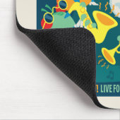 シカダジャズジャムセッション マウスパッド (コーナー)