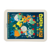 シカダジャズジャムセッション マグネット (横)