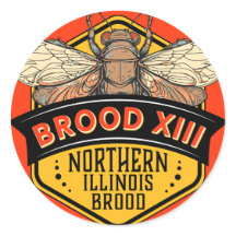 シカダスブロッドXIII北イリノイ州