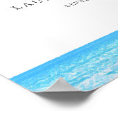 シカパーソナライズされたゴスカイラ結婚インへようこそ ポスター (角)