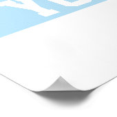 シカパーソナライズされたゴ国旗 ポスター (角)